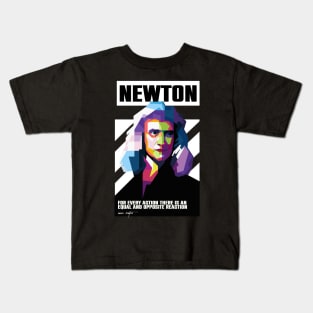 Isaac Newton Kids T-Shirt